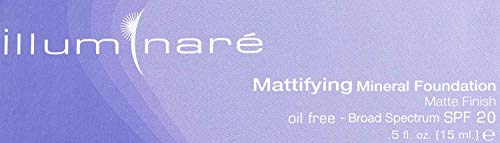 Matte Mineral Foundation SPF 20 - Oil-Free, Water-Resistant, Medium Coverage