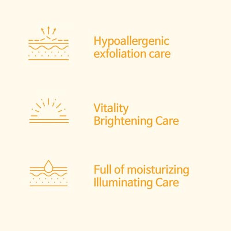 ACCOJE Brightening Glow V Peeling Toner Pads with Glutathione & AHA+BHA, Dual-Textured Exfoliating, Clearer & More Radiant Complexion, Korean Skin Care (70 Pads)
