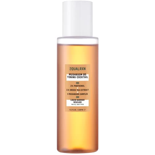 Mushroom B5 Toning Cocktail | Hydrating & Calming Facial Toner | Soothing & Redness Relief with Mushrooms & 2% Panthenol | Green Tea Fresh Skin Toner for Acne Prone & Sensitive & Dry Skin