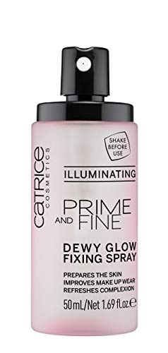 Catrice Prime & Fine Illuminating Dewy Glow Spray 50 mL Pack of 3