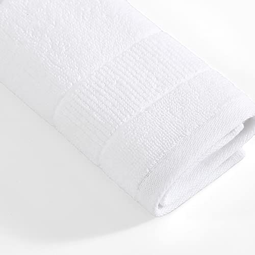 Tommy Bahama - Washcloths, Soft & Absorbent Cotton Towels, Fade Resistant, Oeko-Tex Certified (Island Retreat White, 12 Piece)