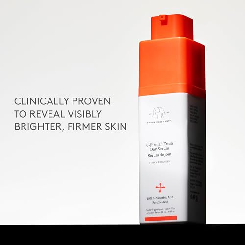 Drunk Elephant C-Firma Day Serum - 15% Vitamin C, Antioxidant Skin Care