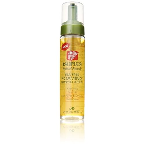 Isoplus Natural Remedy Tea Tree Foaming Wrap/set Lotion 8.5 Oz