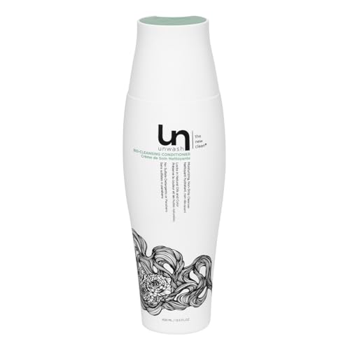 Unwash Bio-Cleansing Conditioner - Gentle Hydrating Co-Wash for Curly & Dry Hair 13.5 Fl Oz Fresh
