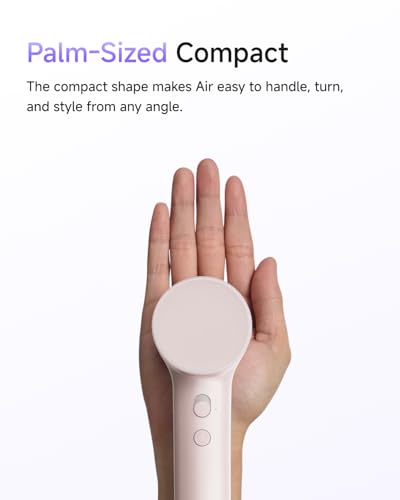Travel Hair Dryer with Ionic Technology, Fast Drying, Compact & Lightweight