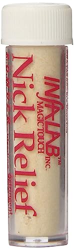 Infalab Nick Relief Styptic Powder - Hemostatic Powder for Minor Nicks (12 Pack)