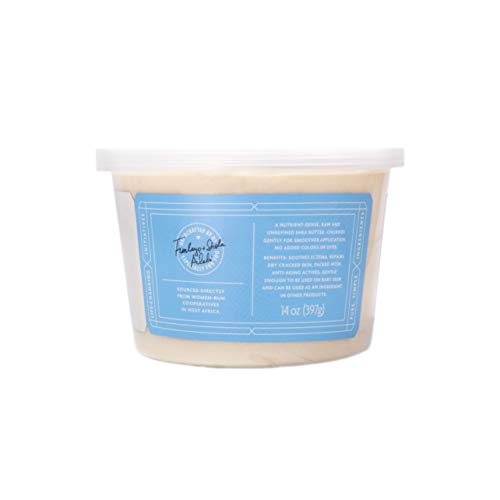 Unscented Raw Shea Butter 14 oz - Natural Moisturizer for Skin & Hair - Shea Radiance