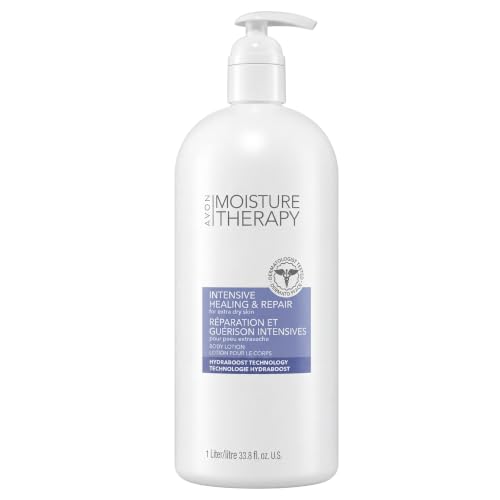 AVON Moisture Therapy Intensive Healing & Repair Body Lotion 33.8 oz - Unscented, Hypoallergenic