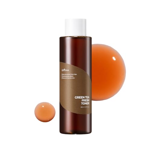 ISNTREE Green Tea Fresh Toner 200ml, 6.76 fl oz + Green Tea Fresh Cleanser 120ml, 4.05 fl.oz