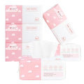 Disposable Face Towels Pack of 600 - Ultra Soft & Gentle Clean Towels for Sensitive Skin - Wet & Dry Dual-Use