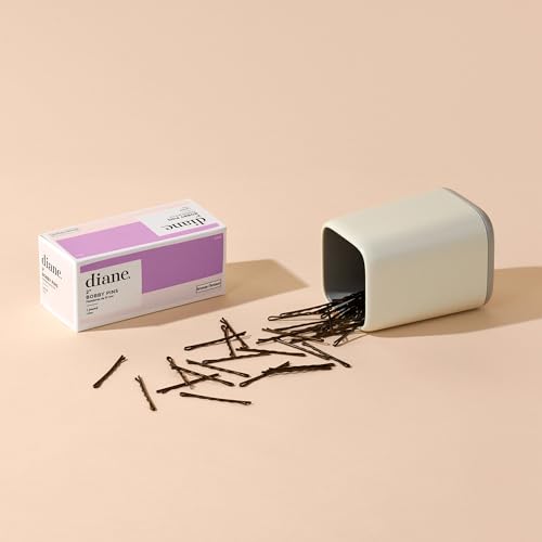 Diane Bobby Pins, 2" Black, 1 Lb. (Approximately 600 Pins)