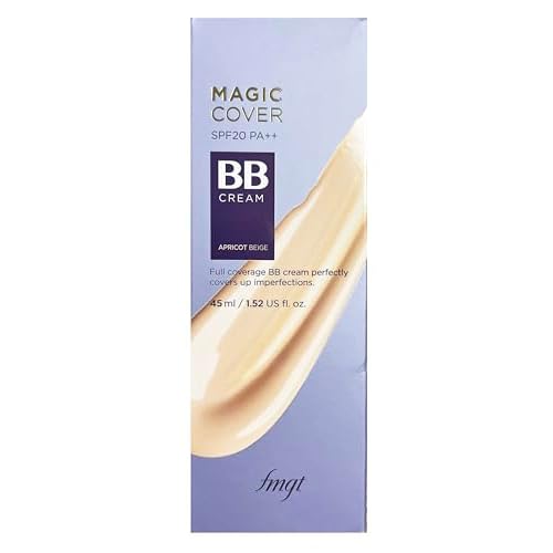 Face It Magic Cover BB Cream V201 APRICOT BEIGE 45ml x 2pc SET