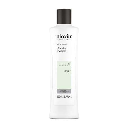 Nioxin Scalp Relief Cleansing Shampoo 6.7 Fl Oz for Sensitive Dry Itchy Scalp