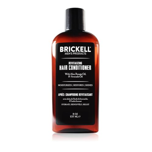Men's Hair Conditioner with Aloe & Avocado Oil - Nourishing, Restores Shine & Moisture, 8 Oz - Variation of THIS listing