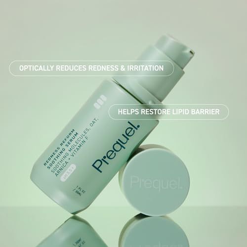 Prequel Skin Redness Reform 1oz Serum (Pack of 2) – Calming Oat & Vitamin F Formula