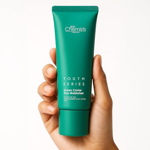 Skin Chemists Green Caviar ¡®Sea Grapes¡¯ Day Face Moisturizer | Anti Aging Day Face Cream with Vitamin C, Vitamin A and Bakuchiol for smooth younger looking skin - Made in the USA