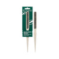 EcoTools Slick Back Hairbrush, Small Brush For The Perfect Ponytail Or Bun, Tease, Smooth, & Style Hair, Tame Frizz & Flyaways, Renewable Bamboo Handle & Vegan Boar Bristles, Cruelty-Free, 1 Count