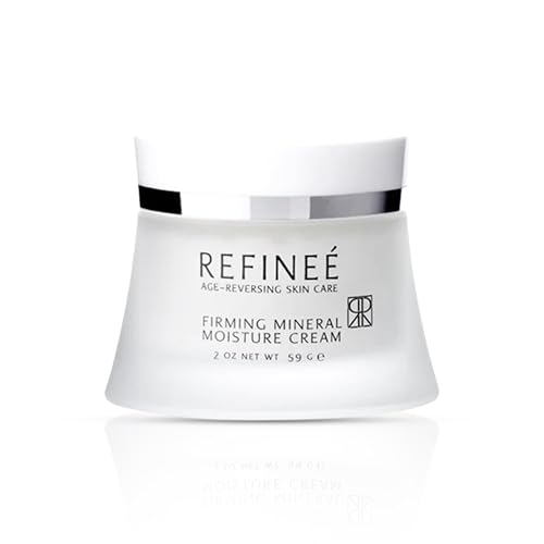 Mineral Face Moisturizer with Peptides & Rosehip - Anti-Aging, Hydrating Cream for All Skin Types 2oz