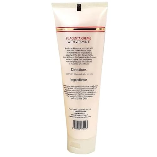 Australian Placenta Cream with Vitamin E for Moisturizing & Skin Nourishment