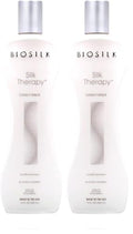 BioSilk Silk Therapy Conditioner Aquatic 12 Fl Oz Pack of 2 – Hair Radiance & UV Protection