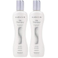 BioSilk Silk Therapy Glazing Gel, Light-Hold Styling Gel For Shine Without Stickiness, Sulfate, Paraben, & Cruelty-Free, 7 Oz (Pack of 2)