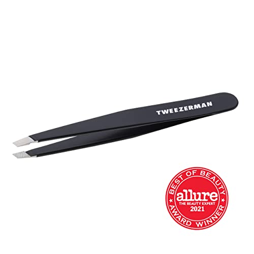 Tweezerman G.E.A.R. Slant Tweezer For Men, (Midnight)