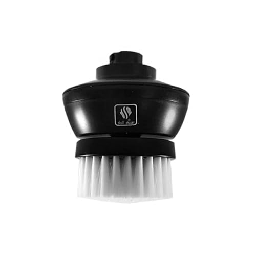 Skull Shaver Body Exfoliating Brush Attachment - Skin-Cleansing Exfoliator - Compatible with Pitbull, Palm & Butterfly Kiss Shavers - Black