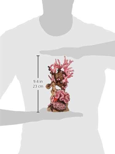 biOrb 30L Pink Ocean Aquarium Decor Set - Fish-Friendly Sea Lilies