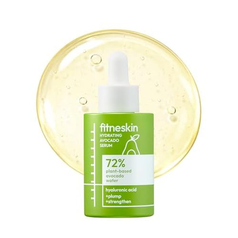 Hydrating Avocado Serum, 1 Fl Oz (30ml) Avocado Fruit Water + Vitamin B3 (Niacinamide) & Hyaluronic Acid ?Glow + Barrier Support, Fragrance-Free,Vegan, Dermatologist-Tested Korean Skincare.
