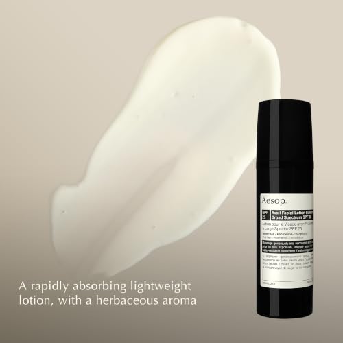 Hydrating Sunscreen Face Lotion SPF25 - Broad Spectrum Protection, Uplifting Mint Scent