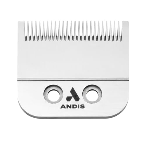 Andis Fade Master Carbon Steel Blade Replacement for ML Clippers - Adjusts 00000-000 - Chrome - Variation of THIS listing
