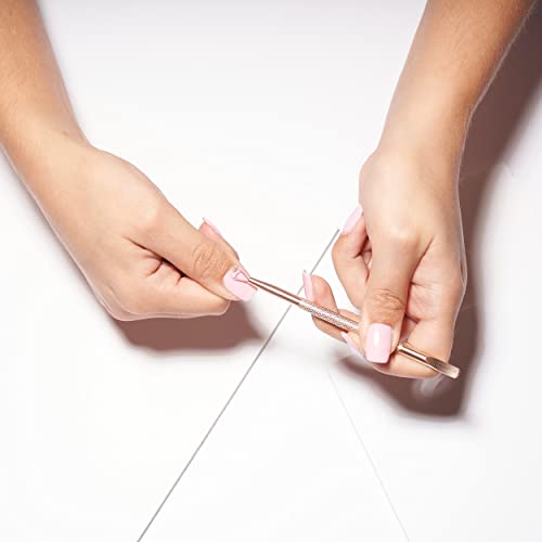 Rose Gold Manicure Kit with Clipper, Pushy & Nail Files - Tweezerman
