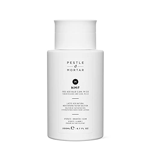 Pestle & Mortar NMF 5.34% Lactic Acid Facial Toner, Pore Minimizing & Hydrating Face Exfoliant, Alcohol Free & Cruelty-Free (6.8 fl oz)