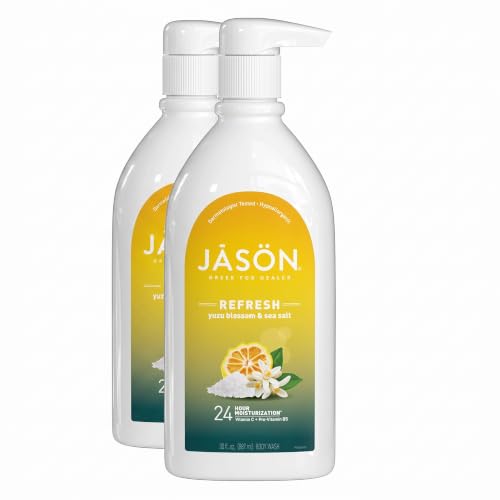 Yuzu Blossom & Sea Salt Body Wash - 30 Fl Oz Pack of 2 - Refreshing & Hydrating