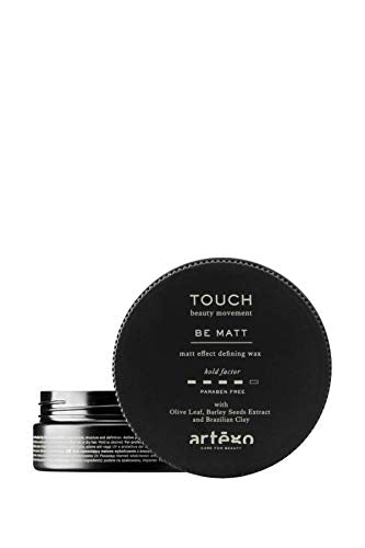 Artego Touch Be Matte Hair Wax 3.4oz | Medium-Strong Hold Styling Pomade