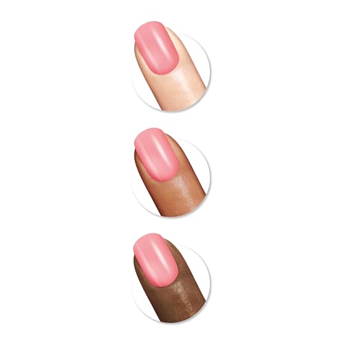 Sally Hansen Miracle Gel¢â, Summer Camp Let's Go Glamping, Long Lasting, Gel-Like Formula, No UV Lamp Needed, Pink Nail Polish