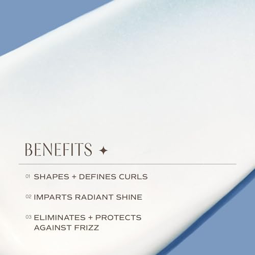 Organic Curl Control Leave-In Cream for Hydrating & Defining Hair - 32oz