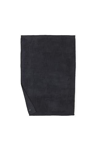 Barefoot Dreams CozyChic Ribbed Throw Blanket - Carbon 54x72 Inches