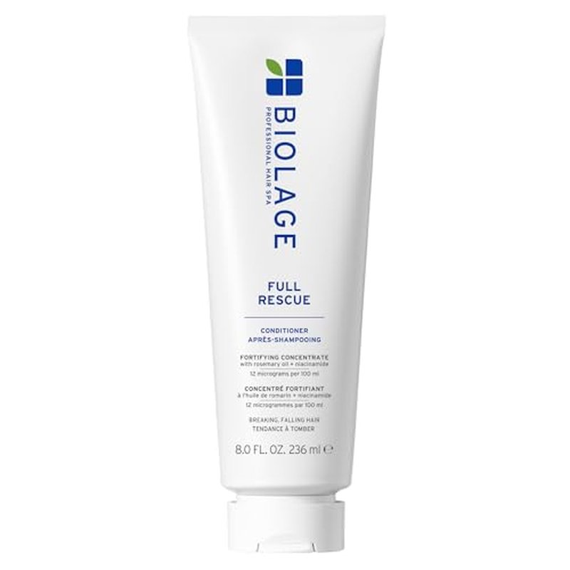 Biolage Full Rescue Conditioner - Fortifies & Strengthens for Stronger Hair, Longer Lengths in 4 weeks*, Instantly Fuller-Looking Hair, Rosemary Oil & Niacinamide, Vegan & Cruelty-Free
