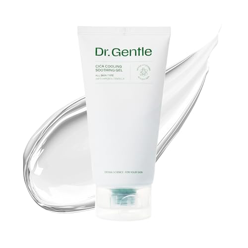 Dr.Gentle CICA Cooling Gel Moisturizer 150ml (5.07 Fl Oz) - Soothing After Sun & Skin Hydration