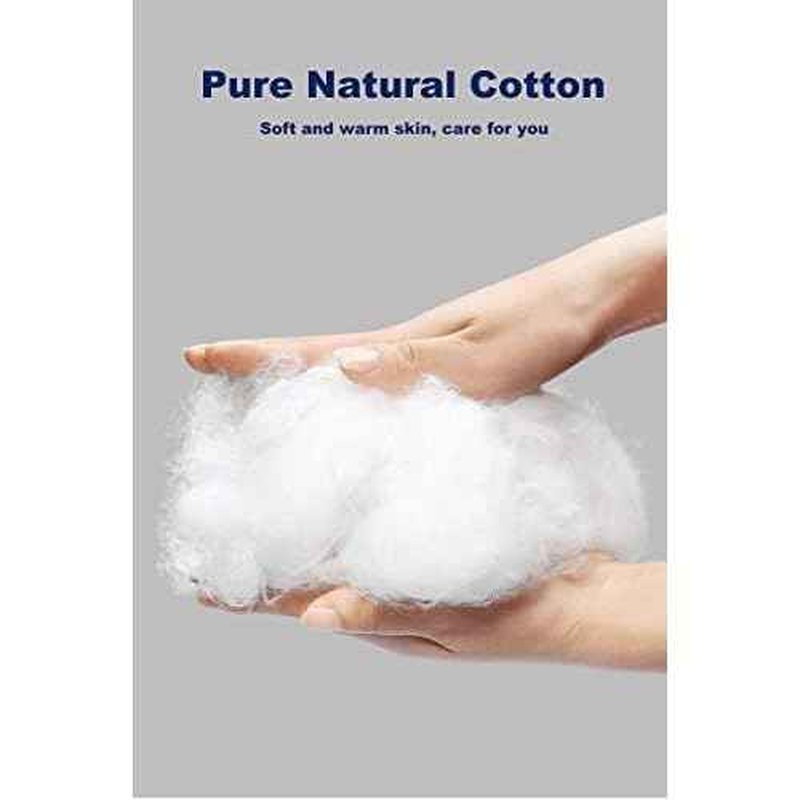 300ct Cotton Swabs with Strong Bamboo Sticks by Xumzee: 100% Pure Natural Cotton,Biodegradable, Chemical Free Cotton Buds