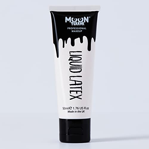 Pro FX Liquid Latex - 1.69fl oz - SFX Make up for Halloween, Works with Fake Blood & Face Paint - Special Effects Make up