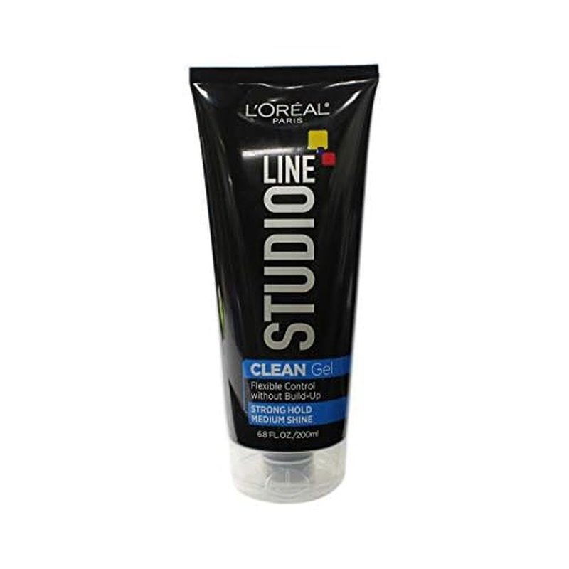 L'Oreal Paris Studio Line Clean Gel, Strong Hold, 6.8 Ounce (Pack of 2)