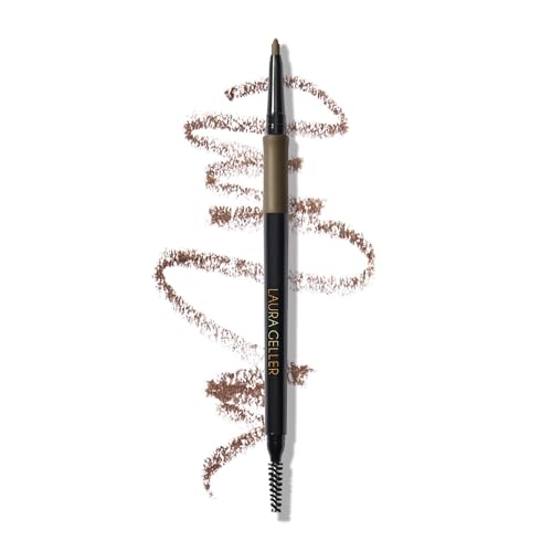 LAURA GELLER NEW YORK Inkcredible Waterproof Brow Pencil 02 Taupe with Spoolie Brush