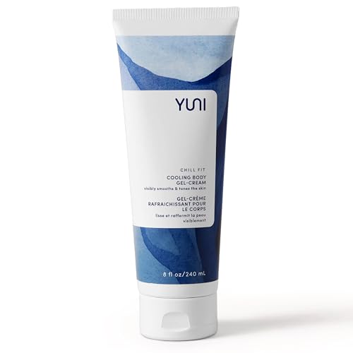 YUNI Beauty Body Gel-Cream ? Hydrating Skincare ? Cooling Gel ? Tones & Firms ? Soothing Cream ? Post-Workout Body Cream & Moisturizer ? Vegan ? 8 fl oz