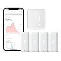 Wi-Fi Humidity Sensor 4 Pack with Hub - Indoor Outdoor Thermometer with Smart Alerts (Variation 5)