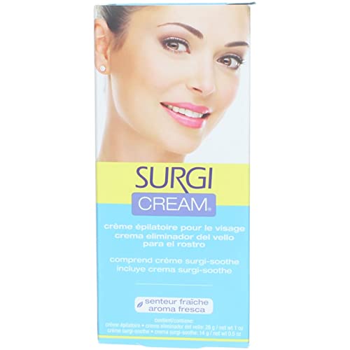SURGI-CREAM Facial Hair Removal Cream 1 oz (Pack of 4)
