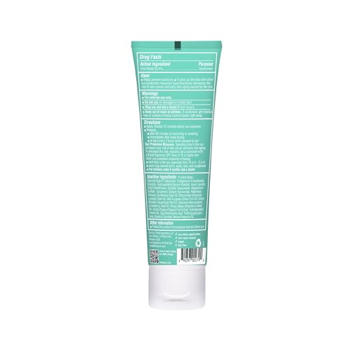 Kids Mineral Sunscreen SPF 50+ Water Resistant Broad Spectrum 3 Oz Pack of 2 - Reef Safe & Natural