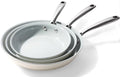 Cookware Ceramic Nonstick Frying Pans: 3Pieces Non Stick Skillet 8