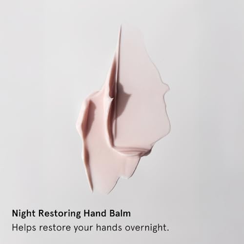gitti Night Restoring Hand Balm I Natural Hand Care, Non-Toxic, 99% Natural Origin, Cruelty-Free, Vegan Collagen, Restores Skin Barrier, Reduces Wrinkles, Hydrates Skin, Floral Scent (2.53 fl oz)